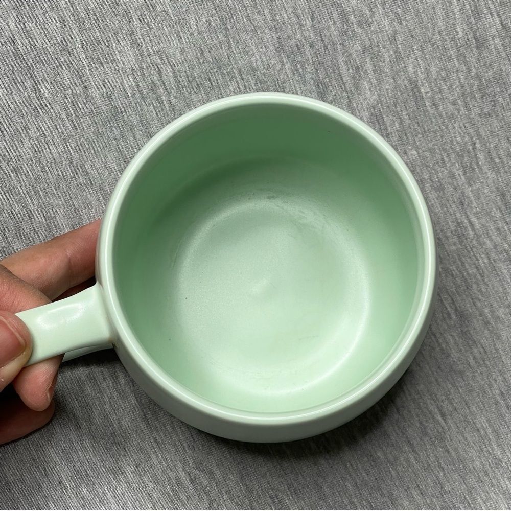 Starbucks Pastel Stoneware Flat Bottom 12 Oz Coffee Mugs 2 PCS. Set - Picture 13 of 14